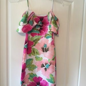 Pink Lily Boutique Floral Bodycon Dress